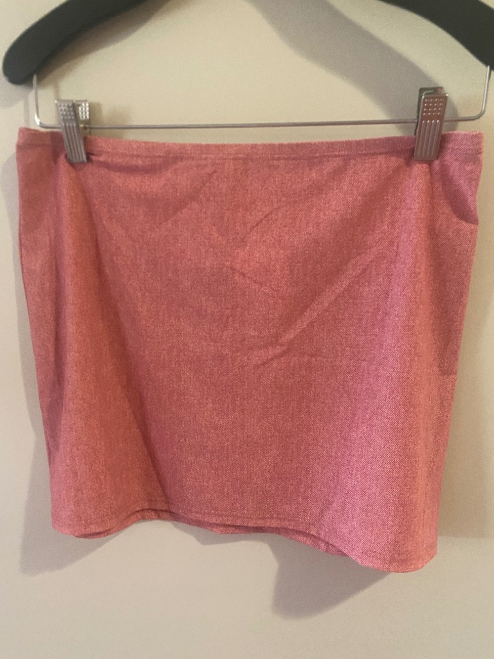 NWT Michael Kors Swim Cover Up Mini Skirt Red Space Dye, S